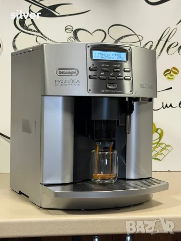 Кафемашина кафе автомат delonghi ELEGANCE с гаранция, снимка 4 - Кафемашини - 55934579