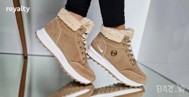Nike Стилни Зимни Дамски Боти , снимка 3 - Дамски боти - 52117364