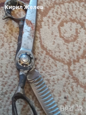 Стара шивашка ножица 49392, снимка 7 - Антикварни и старинни предмети - 52127127