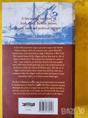 The stolen village - историята за заробването на хора/цяло село в Ирландия от турски пирати XVII век, снимка 2 - Художествена литература - 41486976
