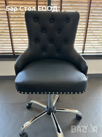 Стол на колелца Lyon с 24 м гаранция и безплатна доставка до офис, снимка 3 - Столове - 41506618