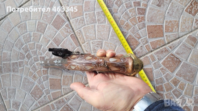 пистолет, пищов, евзалия, кремъклия, снимка 6 - Антикварни и старинни предмети - 53477413