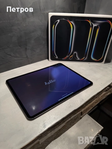 КАТО ЧИСТО НОВ Ipad Pro M4 13” + гаранция, снимка 11 - Таблети - 53608284