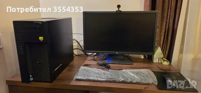 Работна станция Dell Precision T1650 + монитор Dell P2414Hb, снимка 2 - Работни компютри - 56159031