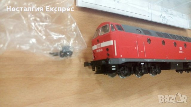 Piko Br219 U boat lok / Пико Бр219 дизелов локомотив "Подводницата" , снимка 8 - Други ценни предмети - 21968421