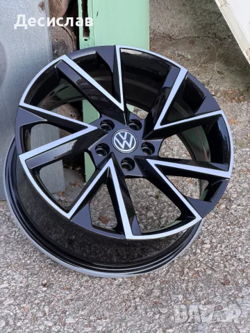 Джанти за Фолксваген Volkswagen 17 “ цола 5х112 чисто нови Golf Passat Tiguan Touran, снимка 3 - Гуми и джанти - 55960852