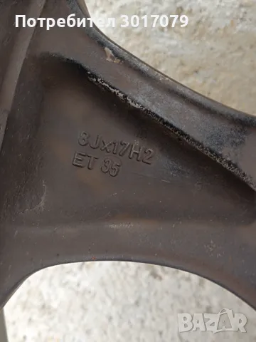 Джанти 17 ки 5х100 , снимка 4 - Гуми и джанти - 49255652