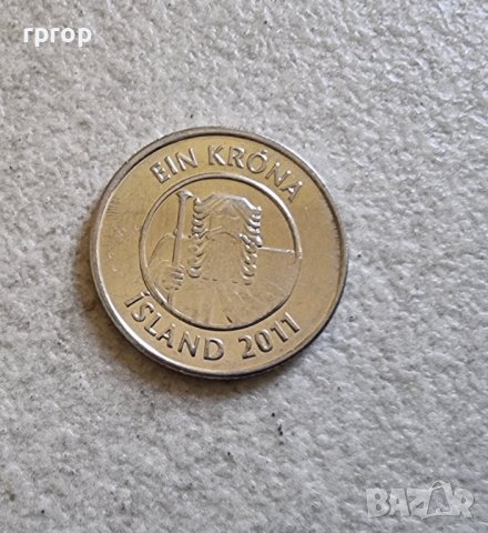 Монети. Исландия. 1, 10, 50  и 100 крони., снимка 8 - Нумизматика и бонистика - 38740069