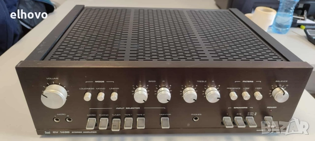 Стерео усилвател DUAL CV 1400, снимка 3 - Ресийвъри, усилватели, смесителни пултове - 51687614