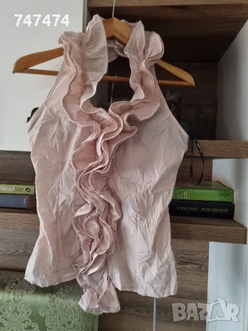 Уникален топ ТFNC London, L размер, снимка 2 - Корсети, бюстиета, топове - 49677143