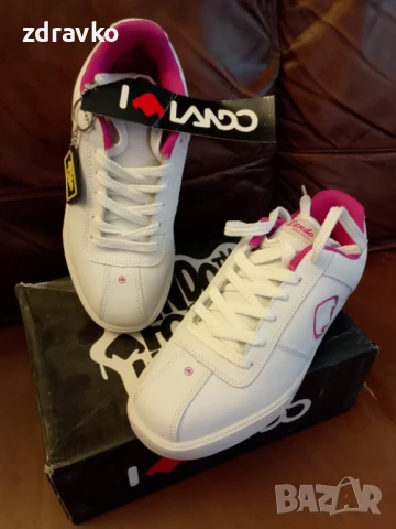Дамски маратонки LANDO /Нови- естествена кожа / n -40, снимка 4 - Маратонки - 50680773