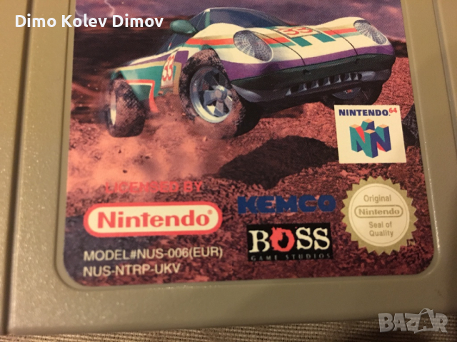 Top Gear Rally Nintendo 64 N64 N 64, снимка 2 - Игри за Nintendo - 36172271