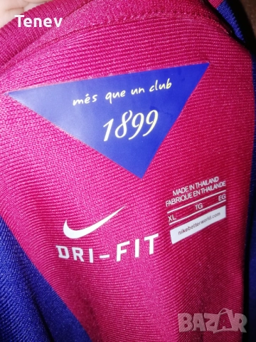 Barcelona Neymar Jr Home 2014 2015 Nike XL оригинална тениска фланелка екип Неймар Барселона , снимка 6 - Тениски - 52819115
