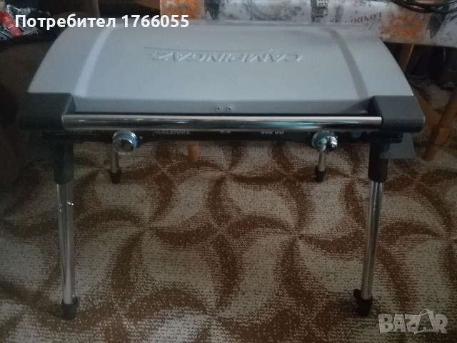 Къмпинг котлон Campingaz 600SG Xcelerate, двоен котлон и решетки, снимка 3 - Газови котлони - 53420120