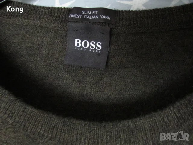мъжко яке Dolce & Gabbana Долче и Габана Hugo Boss горница вълнена фланела Хуго Бос , снимка 5 - Якета - 56243301