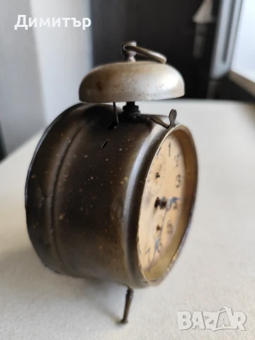 часовник будилник, снимка 4 - Антикварни и старинни предмети - 50928533