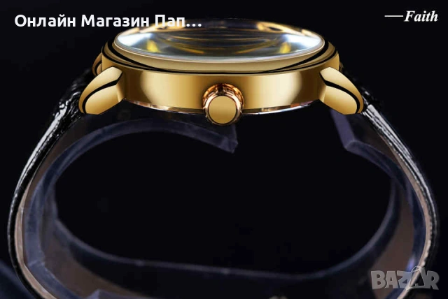 Forsining GMT838 мъжки механичен скелетон часовник, снимка 6 - Мъжки - 53249788