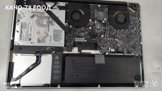 Лаптоп Apple MacBook A1286, снимка 3 - Части за лаптопи - 41725196