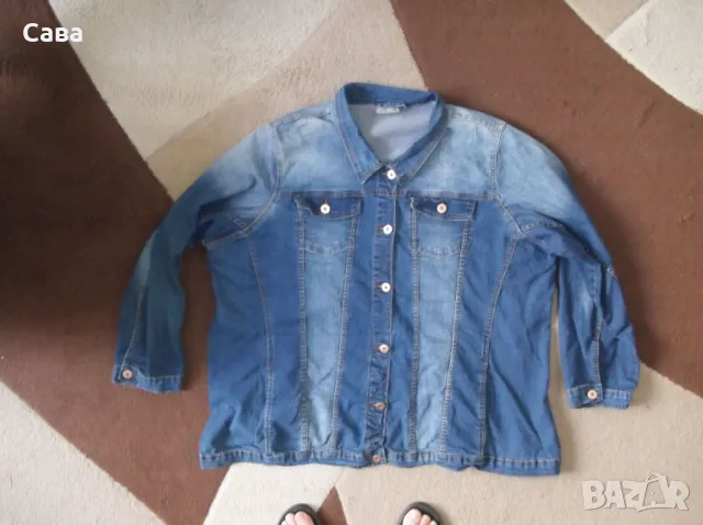 Дънково яке JANINA  дамско,8-10ХЛ, снимка 2 - Якета - 49521304