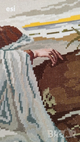 Гоблен, известен като „Ифигения“ (Iphigenie). , снимка 4 - Други ценни предмети - 53686191