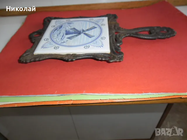 Поставка за горещи съдове , плоча, снимка 5 - Антикварни и старинни предмети - 49007723