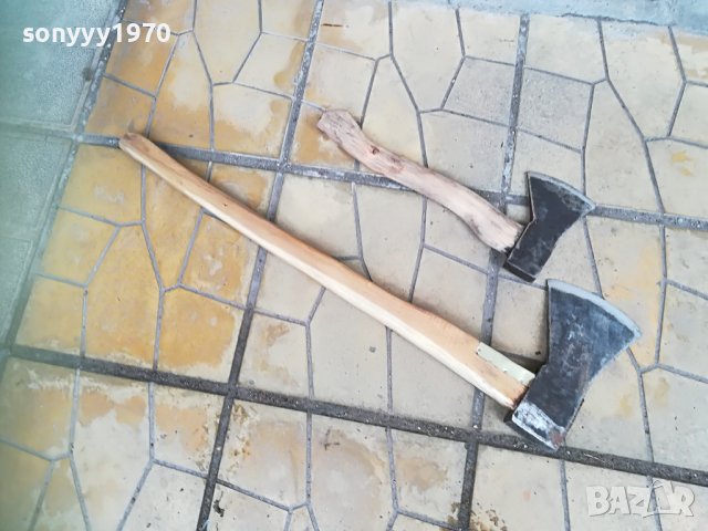 поръчани-брадви острилки 2бр голяма и малка 2101231712, снимка 8 - Антикварни и старинни предмети - 39384992