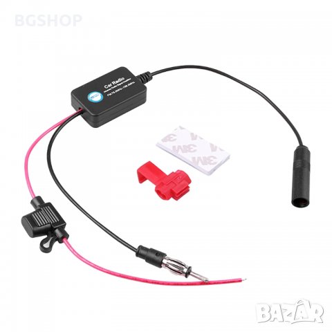 Радио усилвателна антена за кола AM / FM, снимка 2 - Аксесоари и консумативи - 35687446