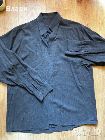 Мъжка риза с дълъг ръкав, снимка 4 - Ризи - 42055008