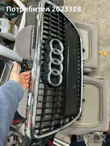 решетка Ауди А4 олроуд б8, снимка 3 - Части - 48496071