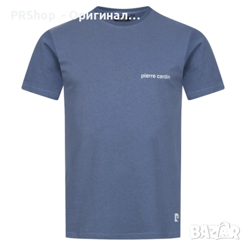Мъжка тениска Pierre Cardin Classic, 100% памук, синя