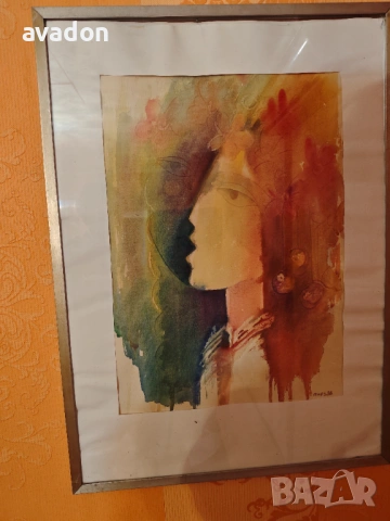 жена... с ДВЕ лица...ЖЕНА картина, снимка 3 - Други - 53261758