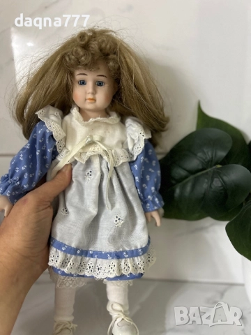Порцеланова кукла Германия 70-те години, снимка 5 - Кукли - 52894569