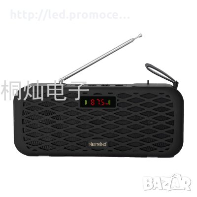 Безжичен Bluetooth високоговорител с антена Радио Преносим подарък Аудио слънчево зареждане, снимка 3 - Тонколони - 34641853