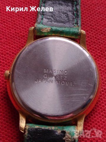ДАМСКИ ЧАСОВНИК MASINO QUARTZ JAPAN MOVT МНОГО КРАСИВ СТИЛЕН ДИЗАЙН 33193, снимка 4 - Дамски - 38705102