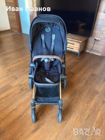 Бебешка количка Cybex Priam 4 + зимен чувал, снимка 13 - Детски колички - 55796583