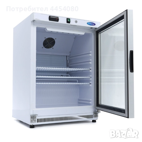 Компактен професионален хладилник с плътни врати – 136 литра, снимка 5 - Хладилни витрини и фризери - 51688317