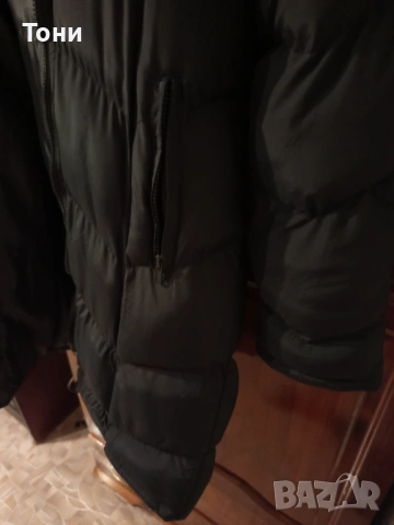 Ново Дамско Зимно Яке с Качулка с Пух XL , снимка 5 - Якета - 53661698