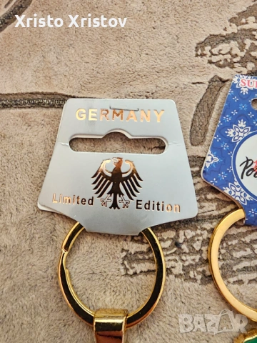 Ключодържатели Germany Portugal, снимка 3 - Антикварни и старинни предмети - 53334342