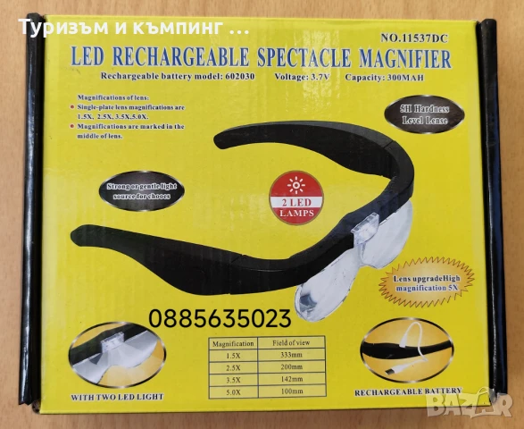 Професионални очила с увеличителни лупи / 2 /, снимка 4 - Други инструменти - 51133781