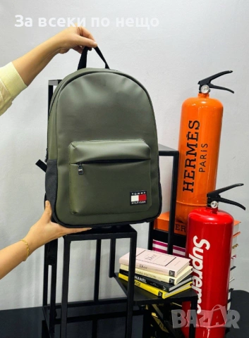 Tommy Hilfiger Раница Томи Хилфигер - Различни Цветове Код E1307, снимка 12 - Раници - 53757823