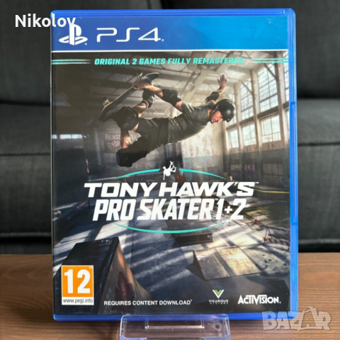 Tony Hawk's Pro Skater 1 + 2 Remastered PS4 (Съвместима с PS5), снимка 2 - Игри за PlayStation - 44914288
