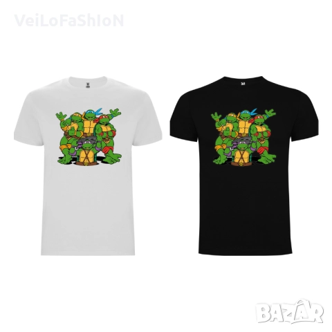 Нова детска тениска с Костенурките нинджа