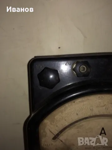 Ретро измервателни прибори, снимка 7 - Друга електроника - 48630752