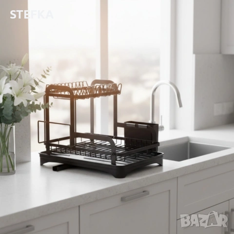 Сушилник за чинии, снимка 4 - Сушилници - 53406565