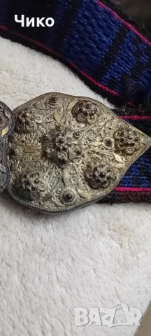 Сребърни пафти със позлата и филигран, снимка 15 - Антикварни и старинни предмети - 53725258