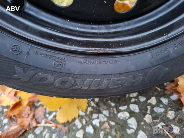 Гума с джанта 185/55/15 1бр., снимка 3 - Гуми и джанти - 52354228