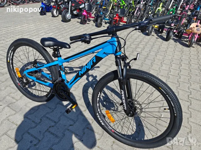 Промо велосипед 26" Passati NINJA син, снимка 4 - Велосипеди - 56255898