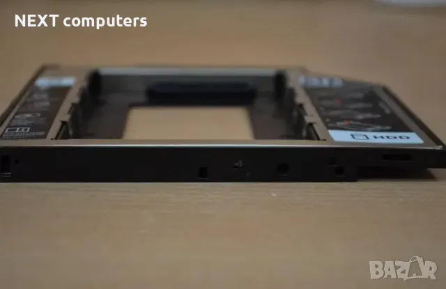 DVD адаптер за 2-ри HDD/SSD за лаптоп 9.5 / 12.7мм SATA 3 + Гаранция, снимка 4 - Кабели и адаптери - 47902799