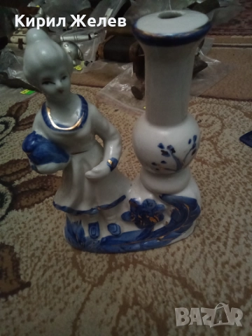 Статуетка порцелан жена 51706, снимка 4 - Статуетки - 52044292