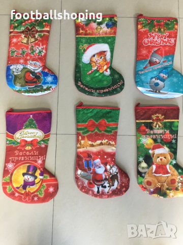 Коледни чорапчета за подаръци, снимка 1 - Други - 38603516